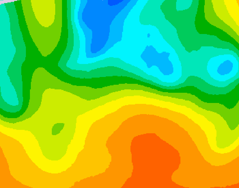 GDPS 500 millibar geopotential height 216 hour forecast chart for Canada based on 2026/05/20 0000Z data