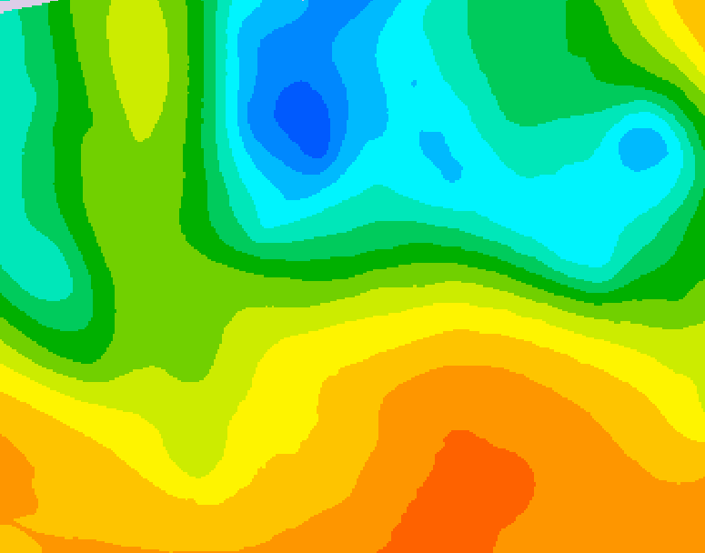 GDPS 500 millibar geopotential height 228 hour forecast chart for Canada based on 2026/05/20 0000Z data