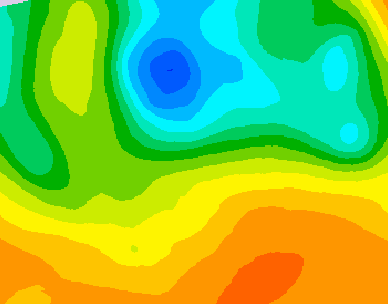 GDPS 500 millibar geopotential height 240 hour forecast chart for Canada based on 2026/05/20 0000Z data