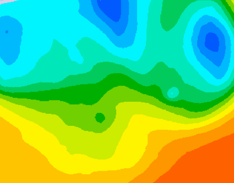 GDPS 500 millibar geopotential height 066 hour forecast chart for Canada based on 2026/05/20 1200Z data
