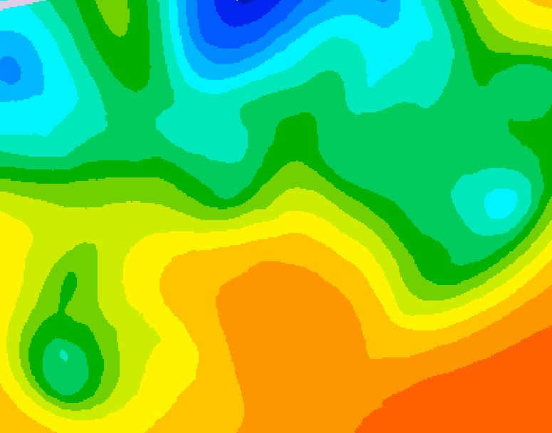 GDPS 500 millibar geopotential height 162 hour forecast chart for Canada based on 2026/05/20 1200Z data