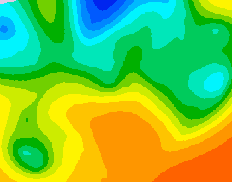 GDPS 500 millibar geopotential height 168 hour forecast chart for Canada based on 2026/05/20 1200Z data