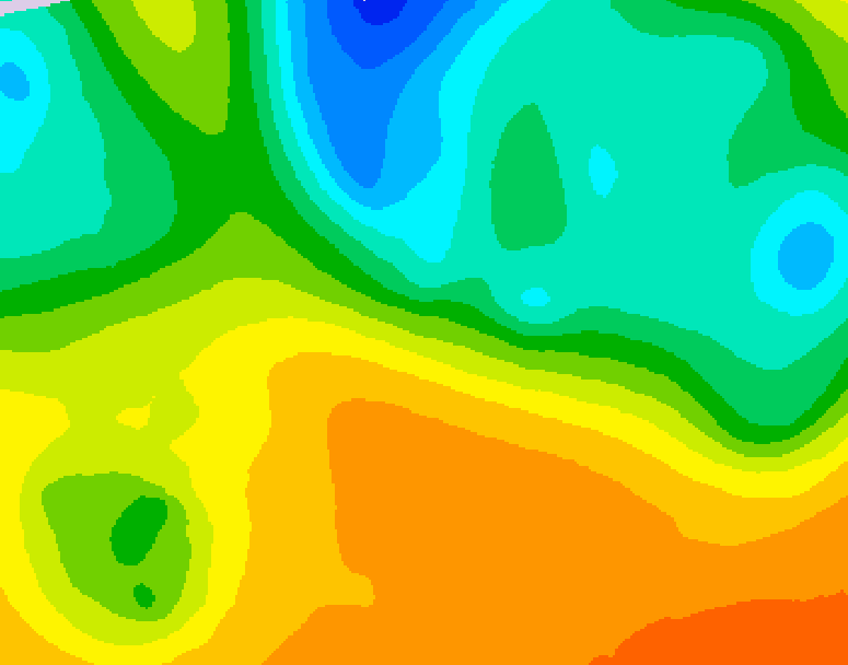 GDPS 500 millibar geopotential height 186 hour forecast chart for Canada based on 2026/05/20 1200Z data
