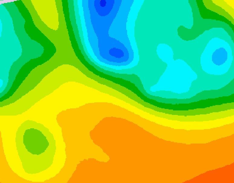 GDPS 500 millibar geopotential height 204 hour forecast chart for Canada based on 2026/05/20 1200Z data