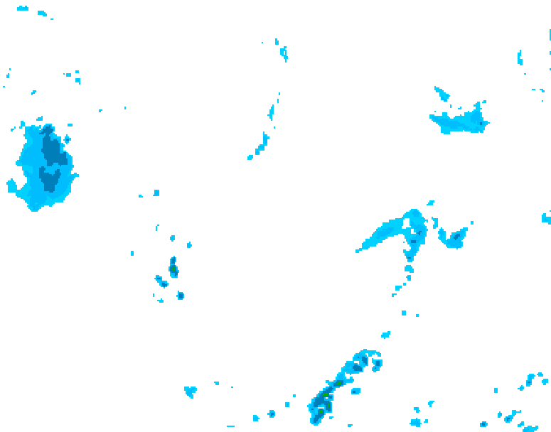 GDPS precipitation 012 hour forecast chart for Canada based on 2026/05/20 0000Z data