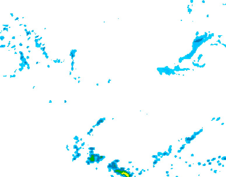 GDPS precipitation 054 hour forecast chart for Canada based on 2026/05/20 0000Z data