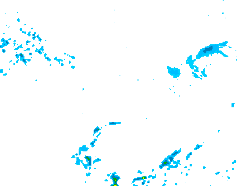 GDPS precipitation 036 hour forecast chart for Canada based on 2026/05/20 1200Z data