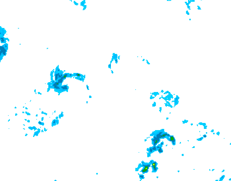 GDPS precipitation 120 hour forecast chart for Canada based on 2026/05/20 1200Z data