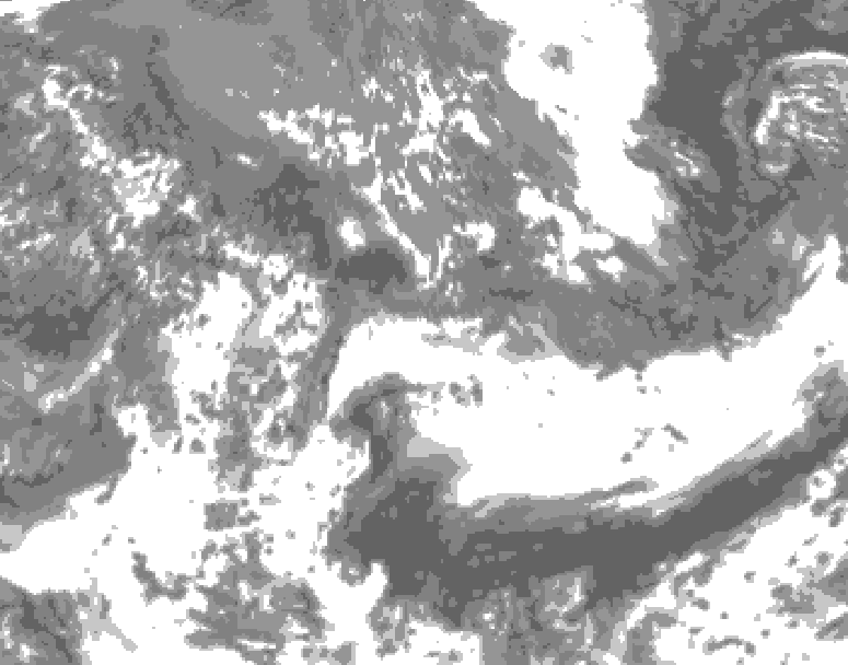 GDPS total cloud 060 hour forecast chart for Canada based on 2026/05/20 1200Z data