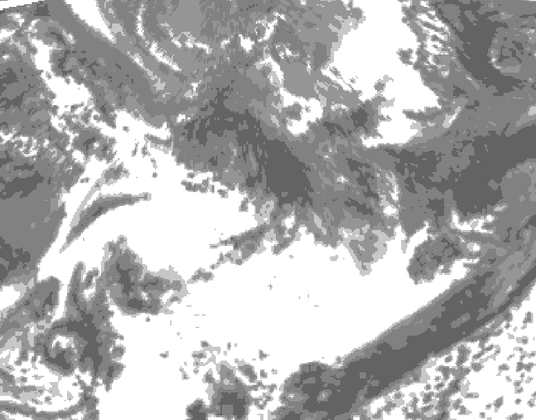 GDPS total cloud 168 hour forecast chart for Canada based on 2026/05/20 1200Z data