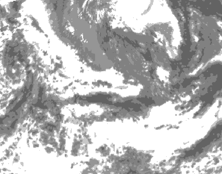 GDPS total cloud 228 hour forecast chart for Canada based on 2026/05/20 1200Z data