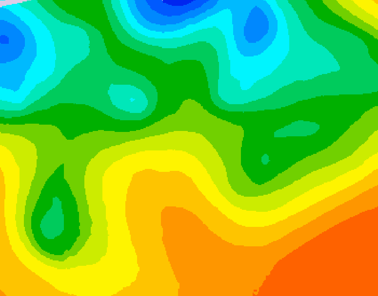 GDPS 500 millibar geopotential height 144 hour forecast chart for Canada based on 2026/05/21 0000Z data