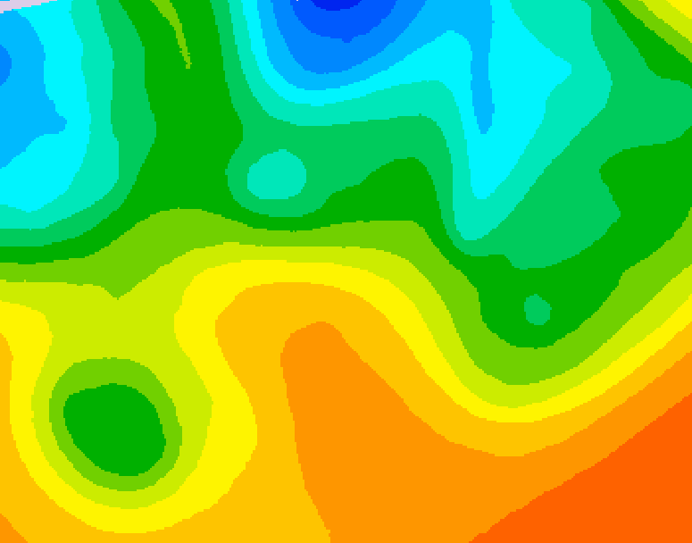 GDPS 500 millibar geopotential height 162 hour forecast chart for Canada based on 2026/05/21 0000Z data