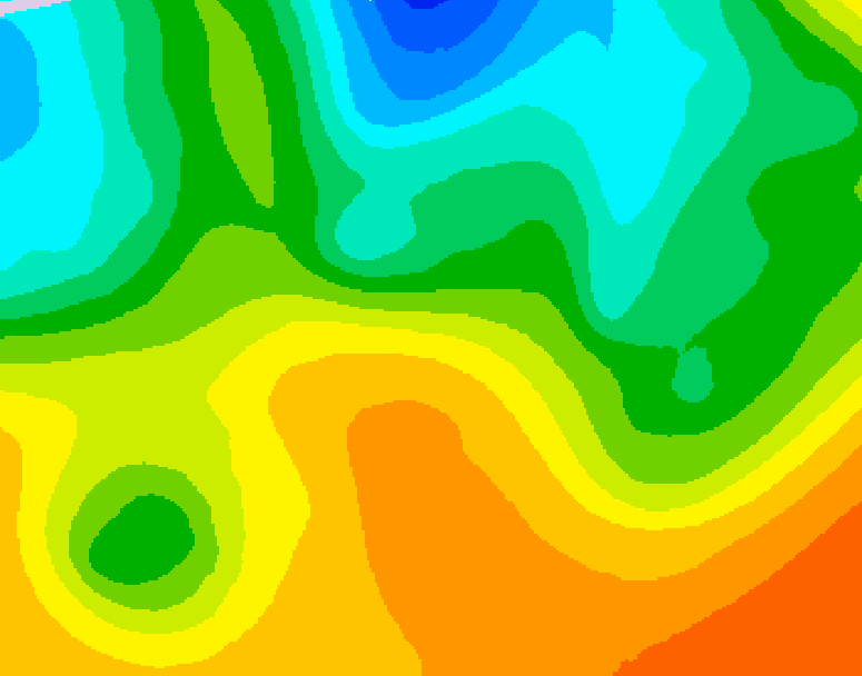 GDPS 500 millibar geopotential height 168 hour forecast chart for Canada based on 2026/05/21 0000Z data