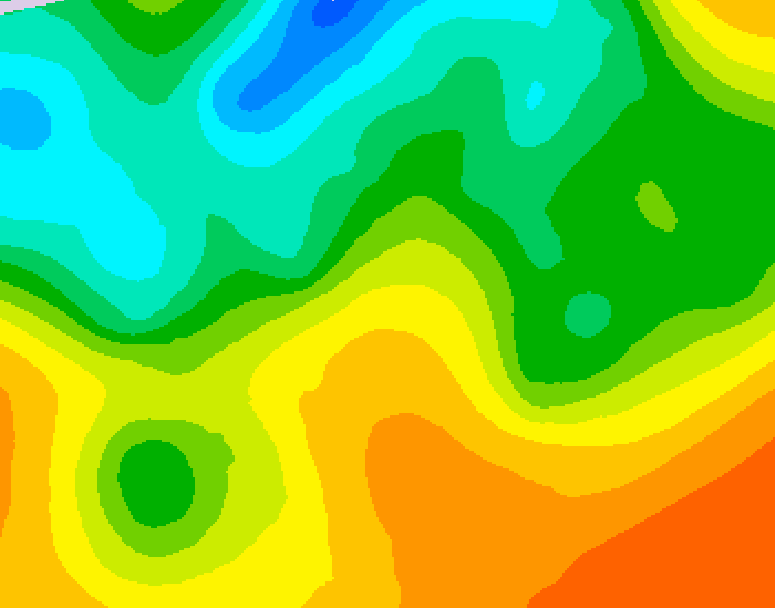 GDPS 500 millibar geopotential height 144 hour forecast chart for Canada based on 2026/05/21 1200Z data