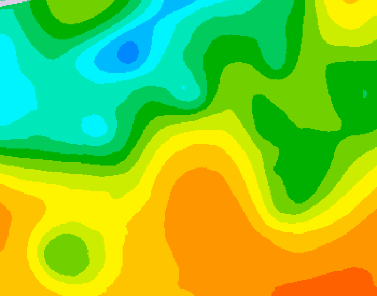 GDPS 500 millibar geopotential height 162 hour forecast chart for Canada based on 2026/05/21 1200Z data