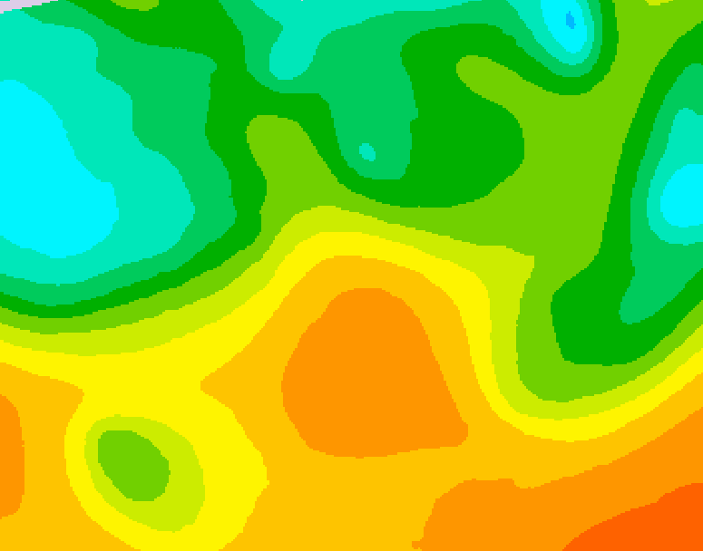 GDPS 500 millibar geopotential height 156 hour forecast chart for Canada based on 2026/05/22 0000Z data