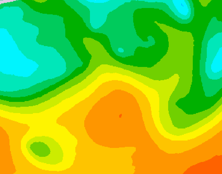 GDPS 500 millibar geopotential height 162 hour forecast chart for Canada based on 2026/05/22 0000Z data
