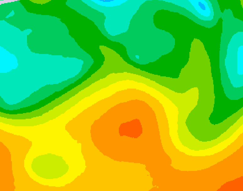 GDPS 500 millibar geopotential height 168 hour forecast chart for Canada based on 2026/05/22 0000Z data