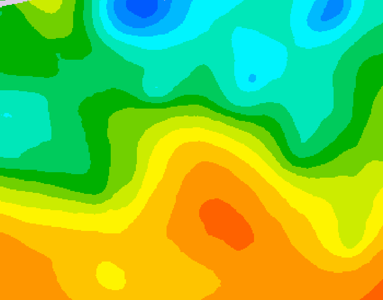 GDPS 500 millibar geopotential height 210 hour forecast chart for Canada based on 2026/05/22 0000Z data