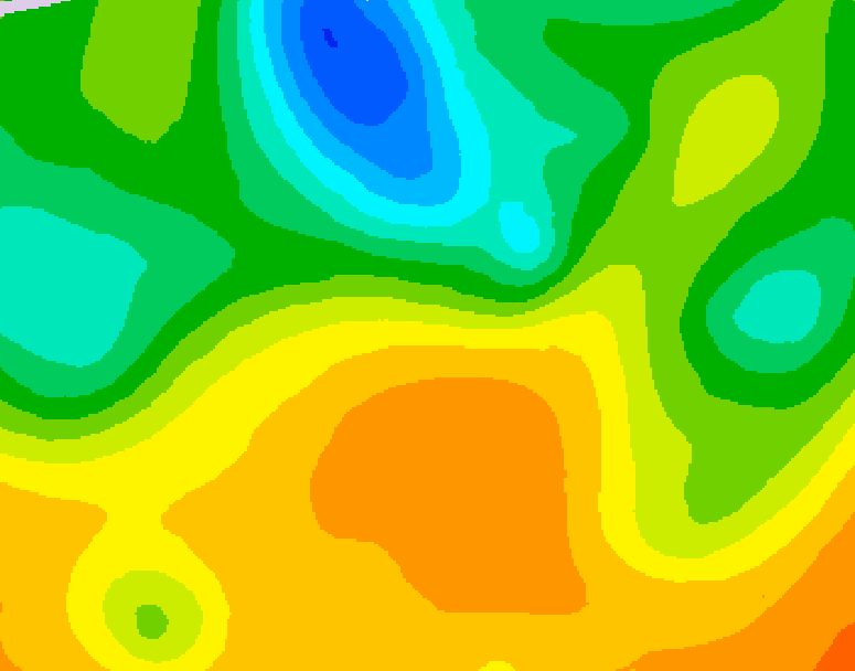 GDPS 500 millibar geopotential height 168 hour forecast chart for Canada based on 2026/05/22 1200Z data