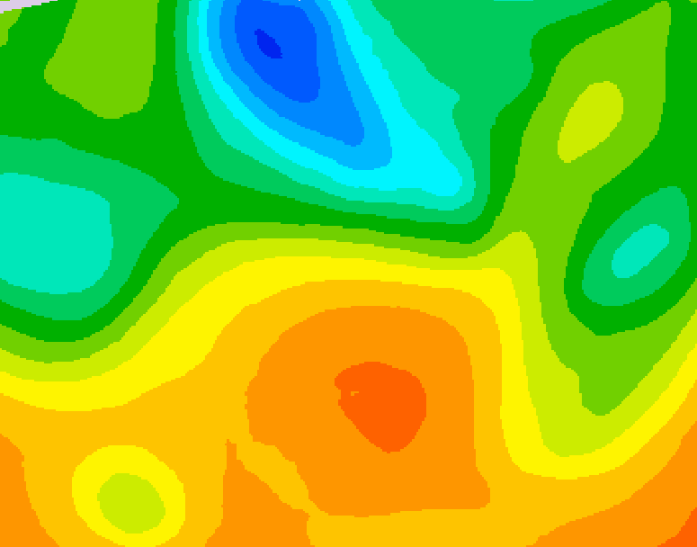GDPS 500 millibar geopotential height 174 hour forecast chart for Canada based on 2026/05/22 1200Z data