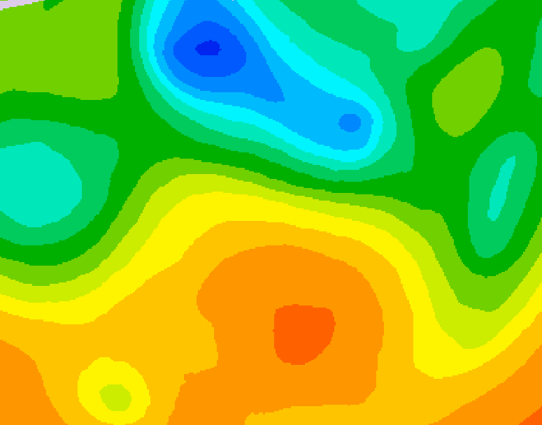 GDPS 500 millibar geopotential height 186 hour forecast chart for Canada based on 2026/05/22 1200Z data
