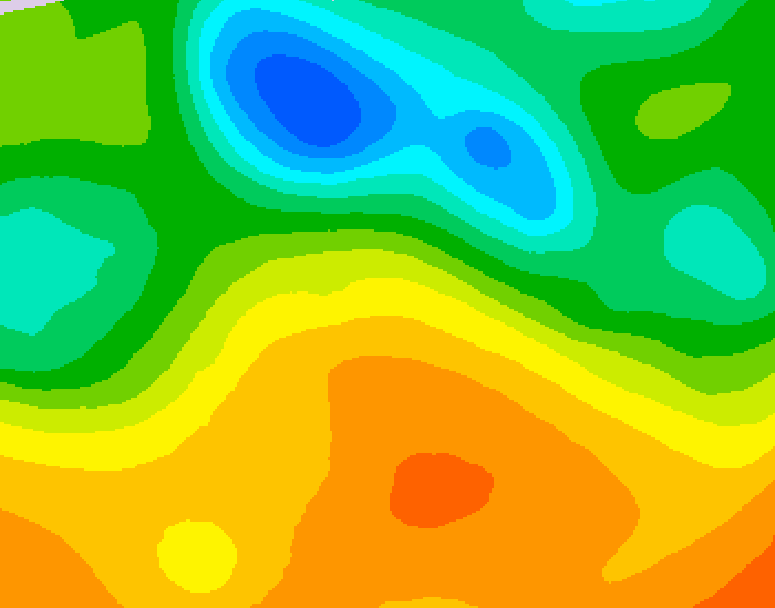GDPS 500 millibar geopotential height 204 hour forecast chart for Canada based on 2026/05/22 1200Z data