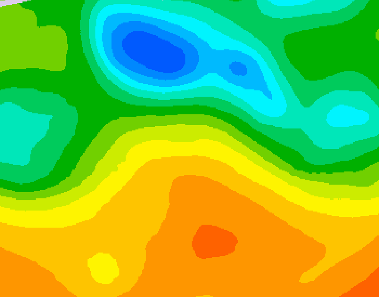GDPS 500 millibar geopotential height 210 hour forecast chart for Canada based on 2026/05/22 1200Z data