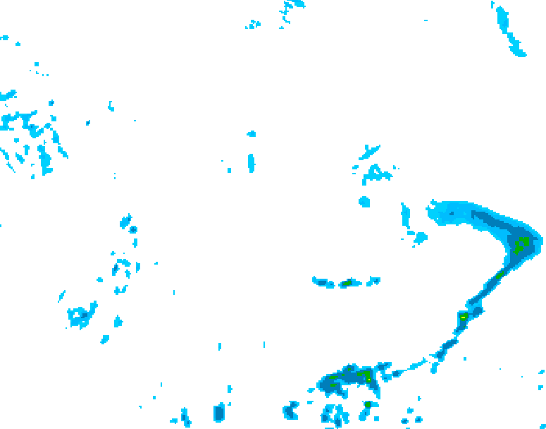 GDPS precipitation 108 hour forecast chart for Canada based on 2026/05/22 0000Z data