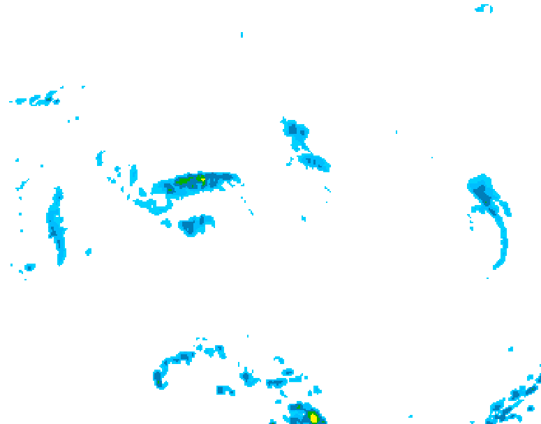 GDPS precipitation 228 hour forecast chart for Canada based on 2026/05/22 0000Z data