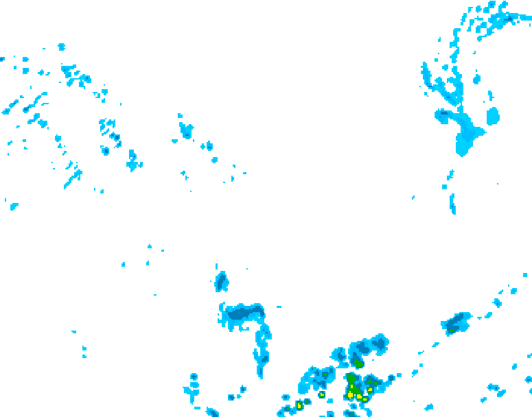 GDPS precipitation 012 hour forecast chart for Canada based on 2026/05/22 1200Z data