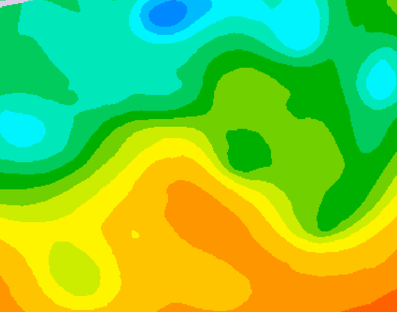 GDPS 500 millibar geopotential height 162 hour forecast chart for Canada based on 2026/05/23 0000Z data