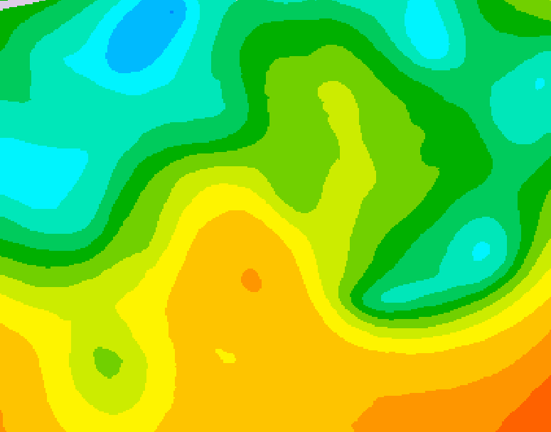 GDPS 500 millibar geopotential height 144 hour forecast chart for Canada based on 2026/05/23 1200Z data