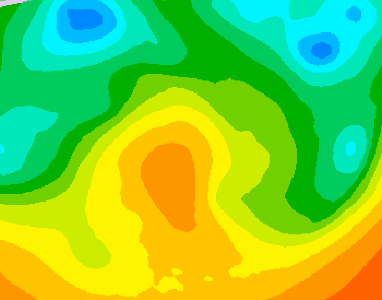 GDPS 500 millibar geopotential height 168 hour forecast chart for Canada based on 2026/05/23 1200Z data