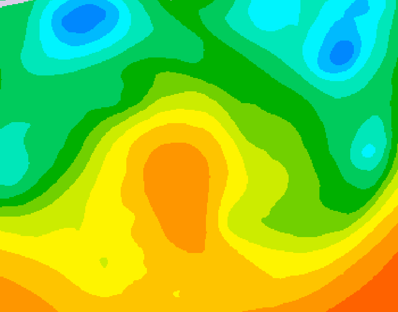 GDPS 500 millibar geopotential height 174 hour forecast chart for Canada based on 2026/05/23 1200Z data