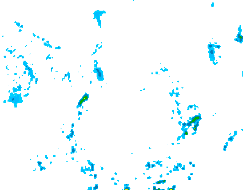 GDPS precipitation 108 hour forecast chart for Canada based on 2026/05/23 1200Z data