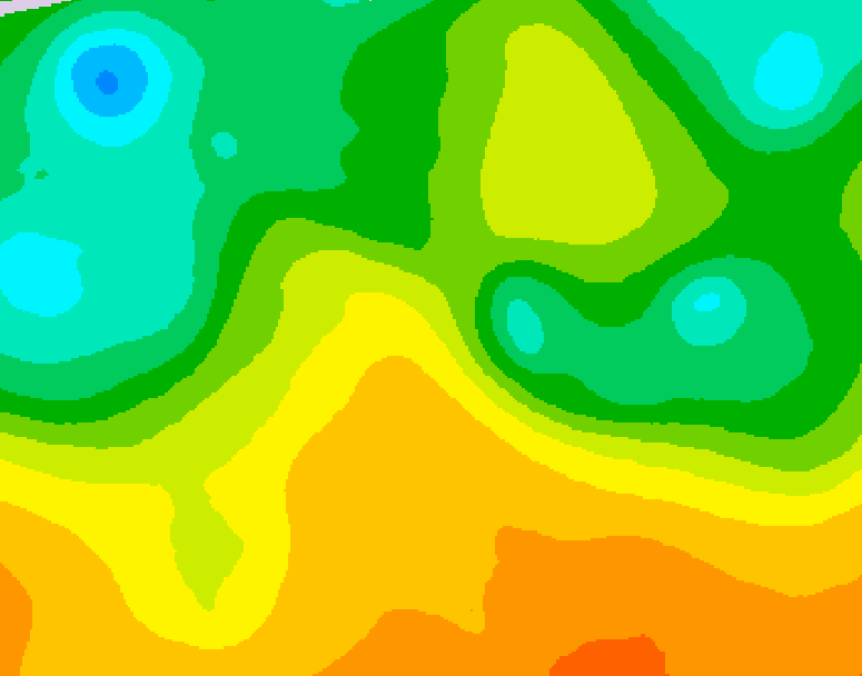 GDPS 500 millibar geopotential height 144 hour forecast chart for Canada based on 2026/05/24 0000Z data