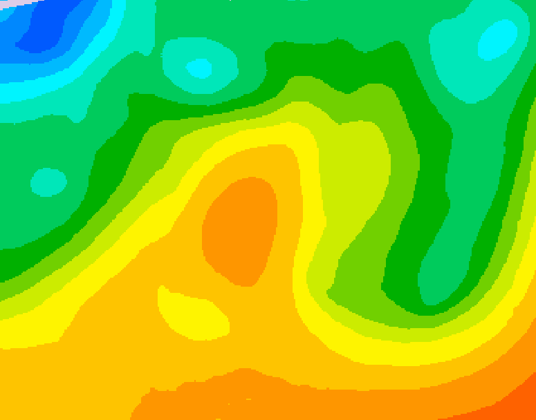GDPS 500 millibar geopotential height 204 hour forecast chart for Canada based on 2026/05/24 0000Z data