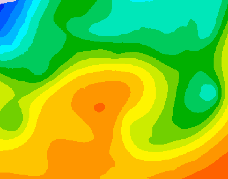 GDPS 500 millibar geopotential height 228 hour forecast chart for Canada based on 2026/05/24 0000Z data