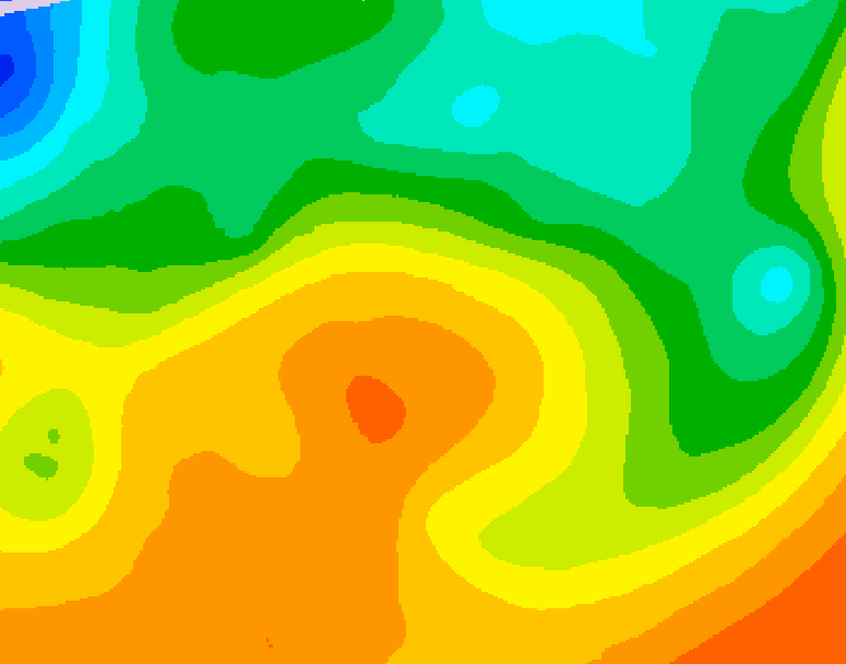 GDPS 500 millibar geopotential height 240 hour forecast chart for Canada based on 2026/05/24 0000Z data