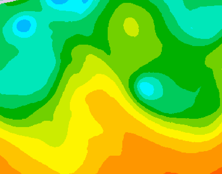 GDPS 500 millibar geopotential height 144 hour forecast chart for Canada based on 2026/05/24 1200Z data