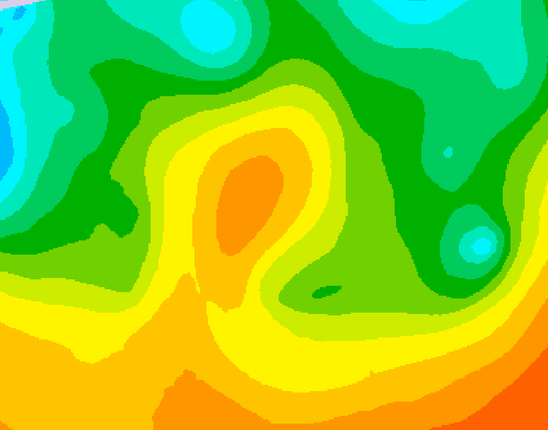 GDPS 500 millibar geopotential height 204 hour forecast chart for Canada based on 2026/05/24 1200Z data