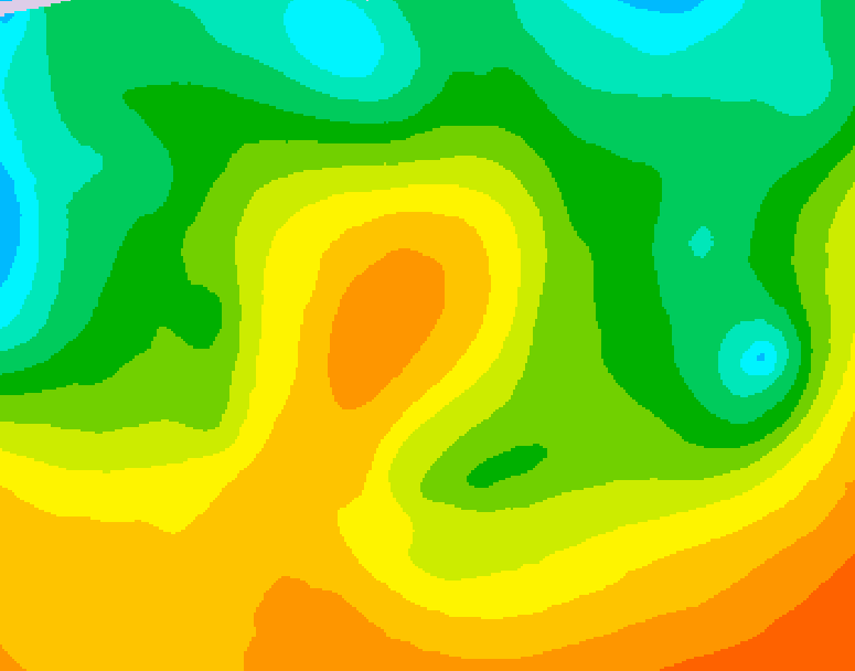 GDPS 500 millibar geopotential height 210 hour forecast chart for Canada based on 2026/05/24 1200Z data