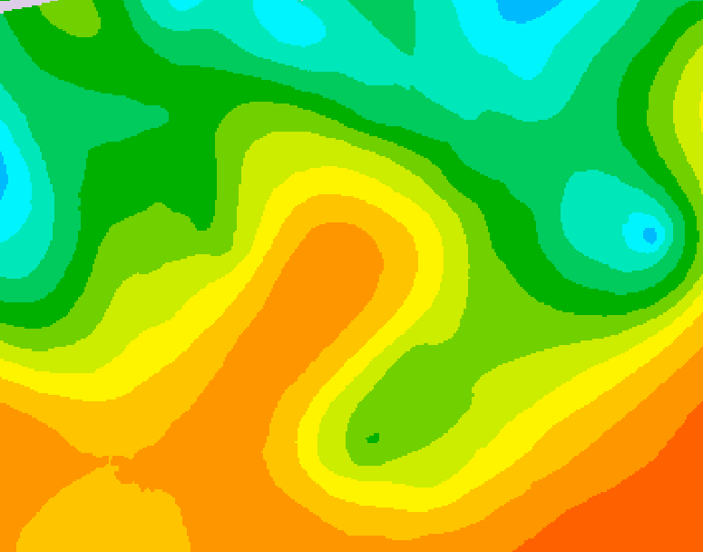GDPS 500 millibar geopotential height 228 hour forecast chart for Canada based on 2026/05/24 1200Z data