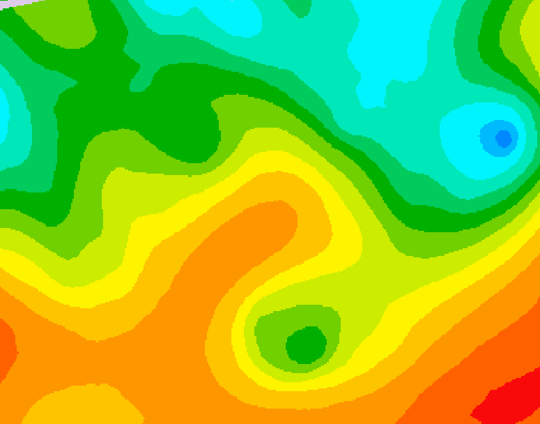 GDPS 500 millibar geopotential height 240 hour forecast chart for Canada based on 2026/05/24 1200Z data
