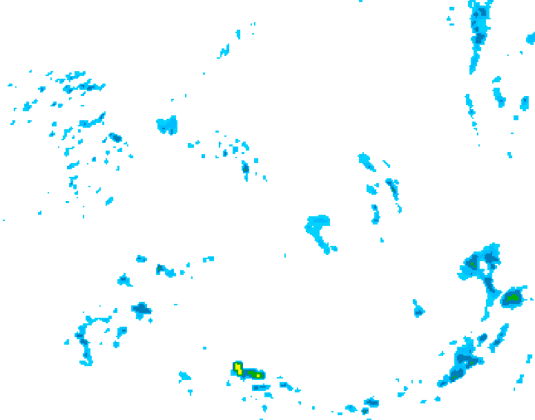 GDPS precipitation 108 hour forecast chart for Canada based on 2026/05/24 1200Z data