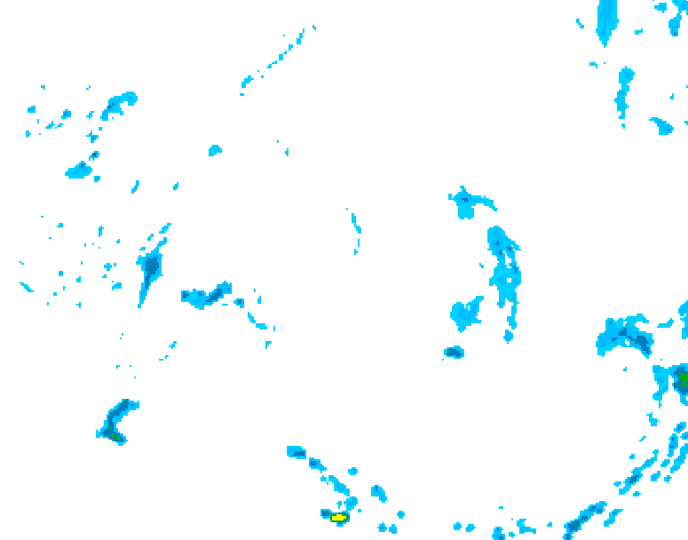 GDPS precipitation 120 hour forecast chart for Canada based on 2026/05/24 1200Z data