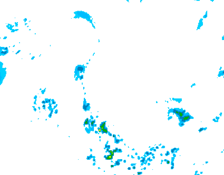 GDPS precipitation 180 hour forecast chart for Canada based on 2026/05/24 1200Z data