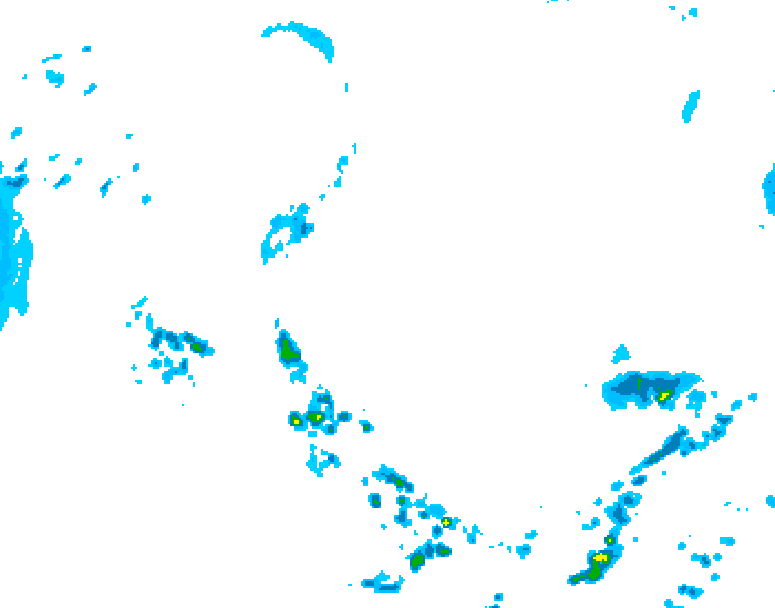 GDPS precipitation 186 hour forecast chart for Canada based on 2026/05/24 1200Z data